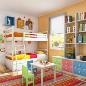 Layout of the children's room